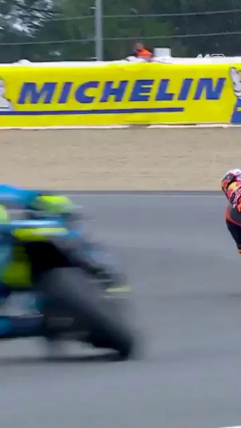 Ai Ogura with a horrifying crash at Brno