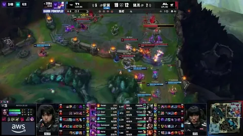 [Worlds 2025: AL vs T1] Gumayusi KAI'SA QUADRA KILL