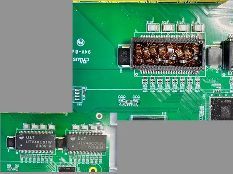 It looked like a silicon chip, but was actually fifteen miniature ferrite beads crammed into a little box.