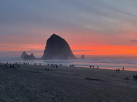 Winter sunset in Oregon (OC)