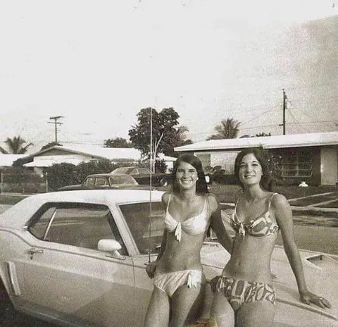 I can smell this picture- Coppertone, Budweiser, and Marlboro Reds (1970s)