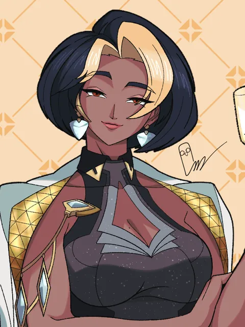 Overwatch Domina Fanart by me