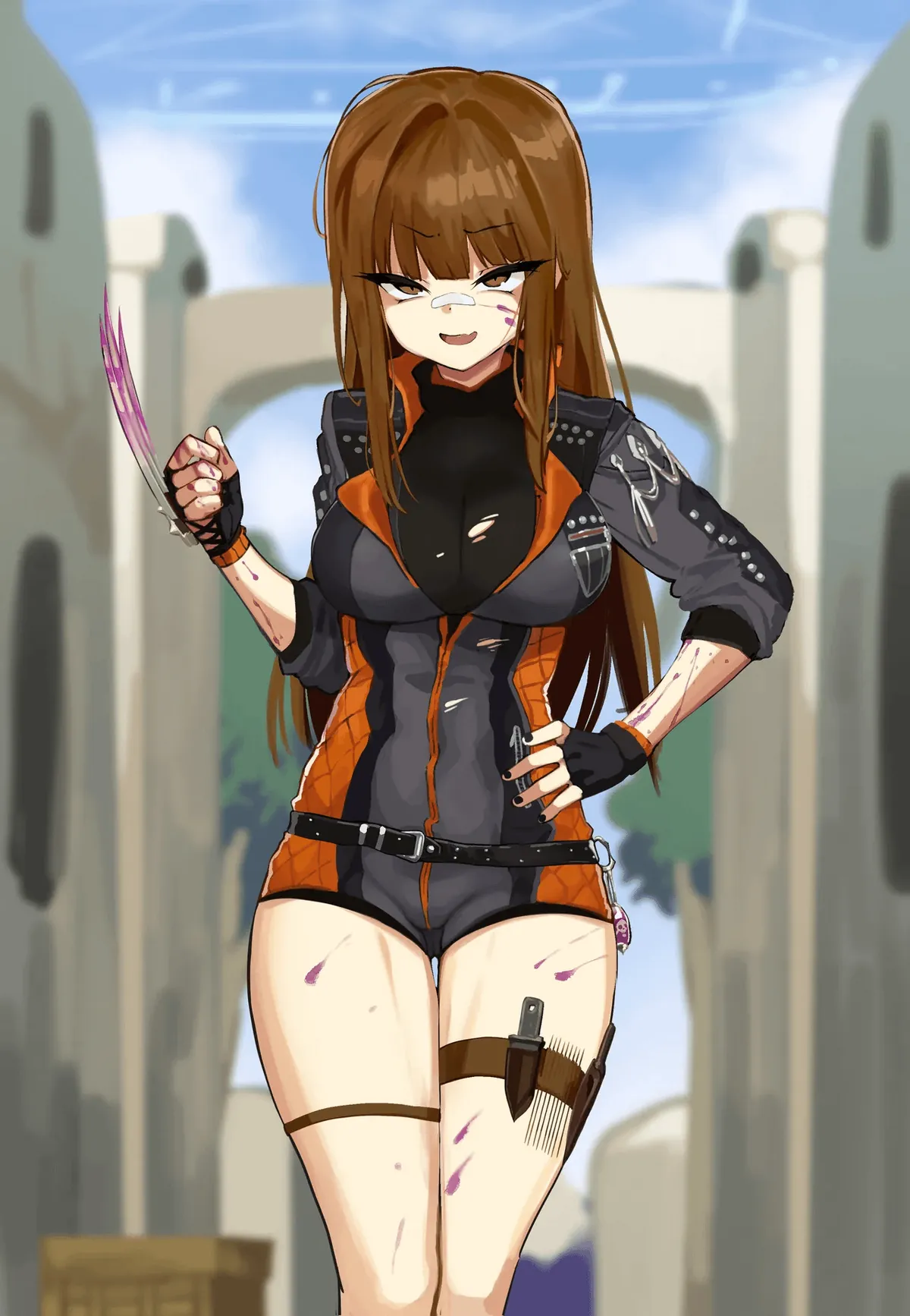 Bit more than she could chew