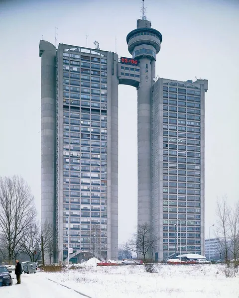 Genex Tower in Belgrade