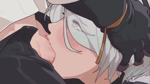 [Nier Automata] 2B giving 9S head