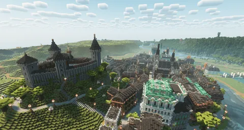 Me and a couple of my friends have been building a city for the past 3 months