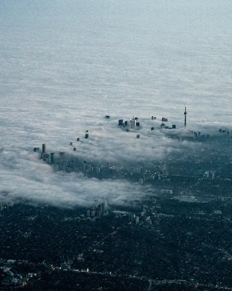 ITAP of fog over Toronto