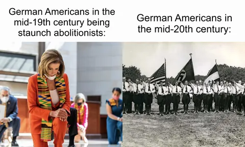 Based ‘Forty-Eighter’ German immigrant vs the chud German American Bund