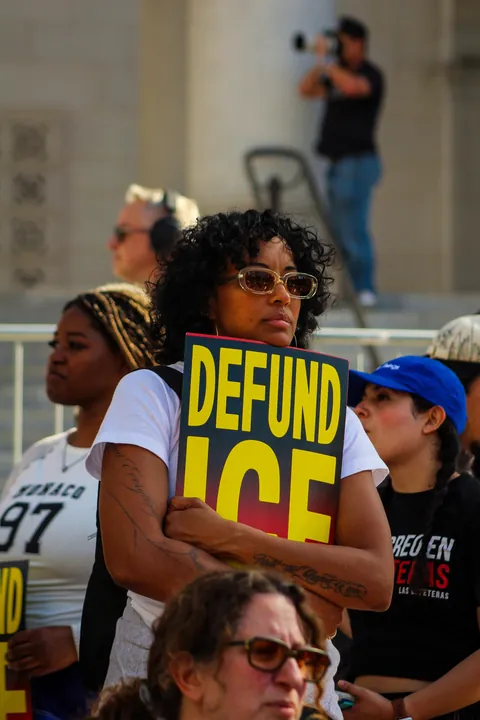 Today in Los Angeles, the people fought back. [OC]