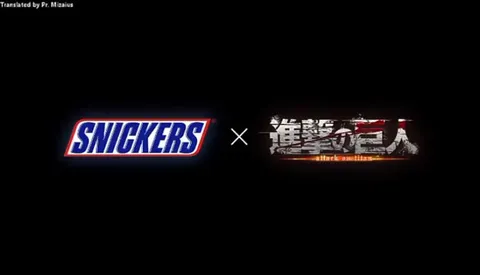 Attack on Titan X Snickers Commercial