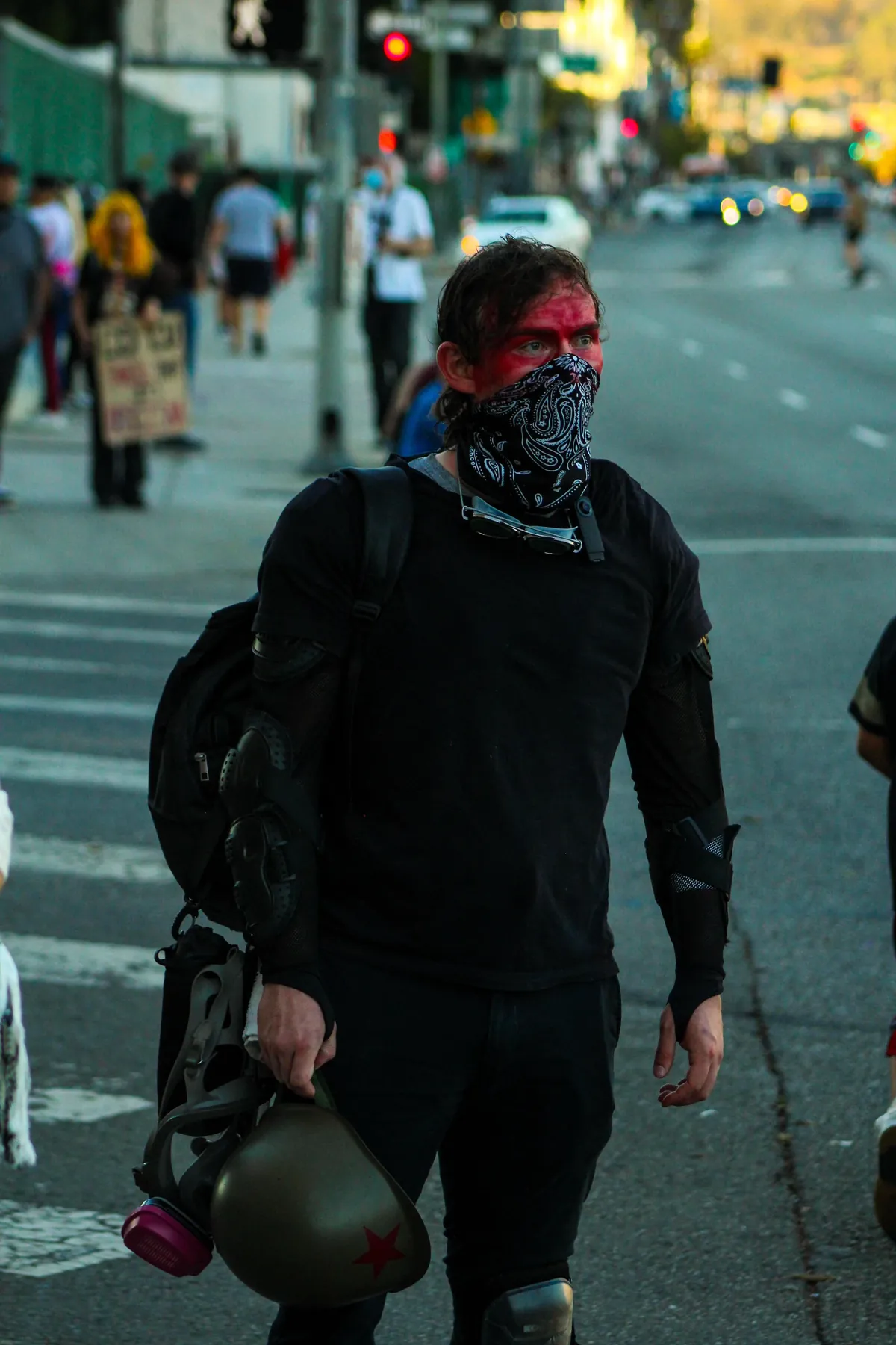 Scenes from No Kings 2.0 in Downtown Los Angeles, October 18, 2025 [OC]