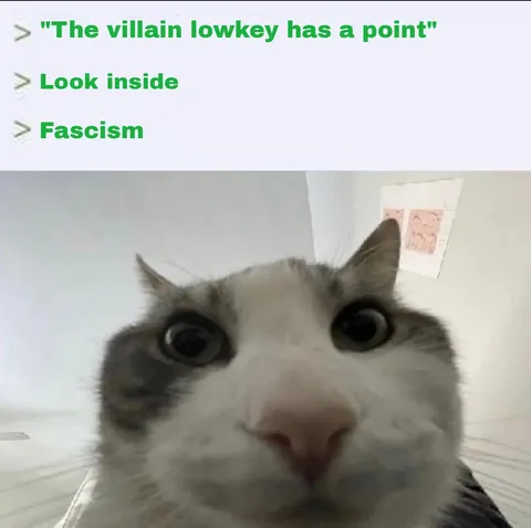 That's probably why they're the villain