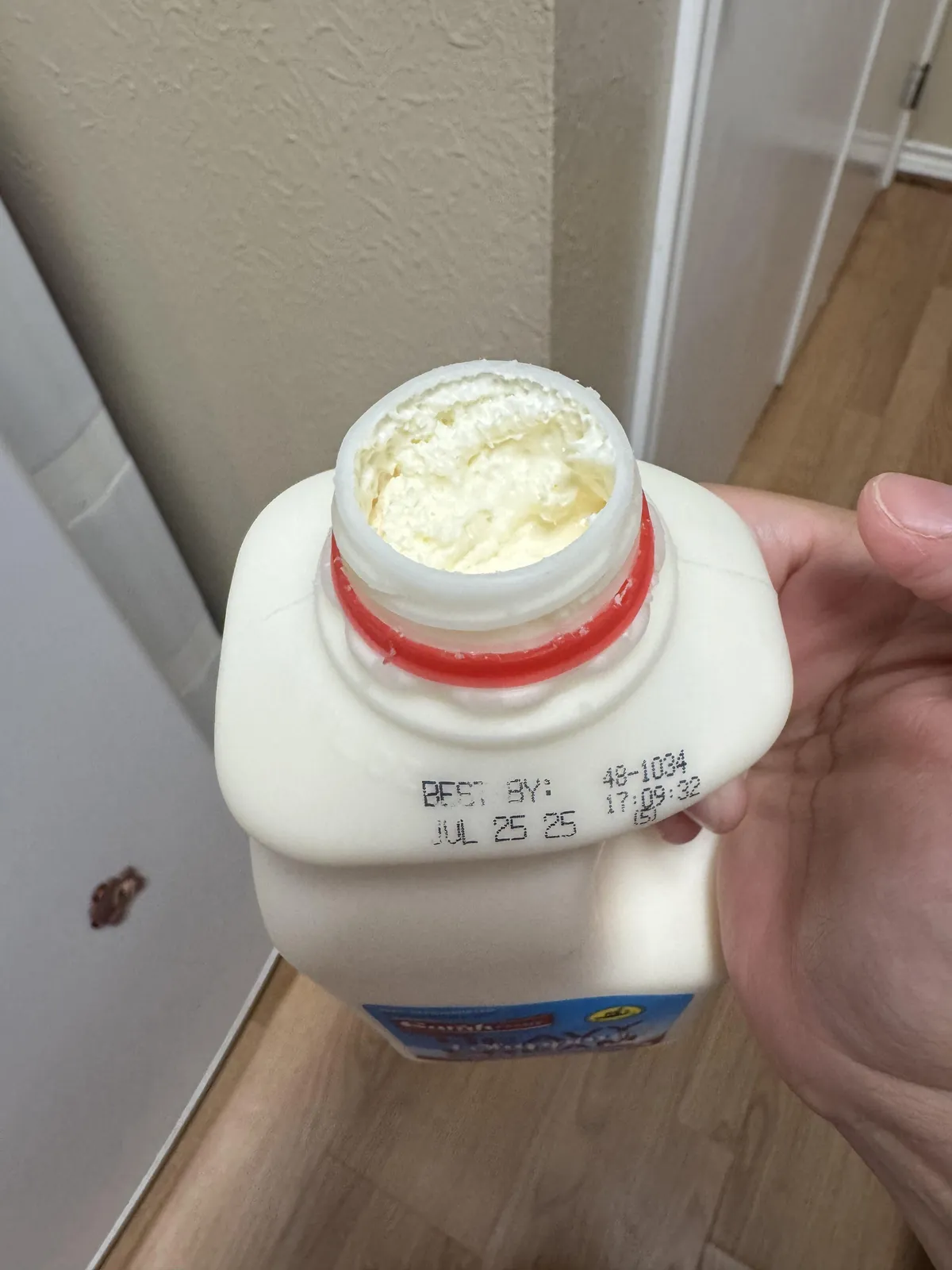 Bought some heavy cream at Costco. It was butter when I opened it