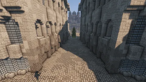 Medieval City feeling empty