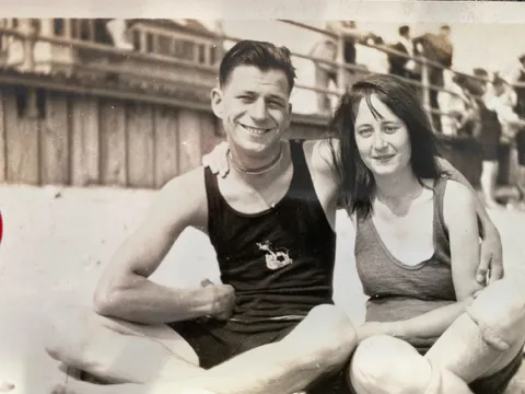 My great grandparents in 1924