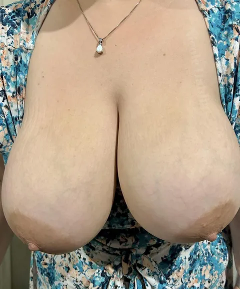 They stayed huge after pregnancy!