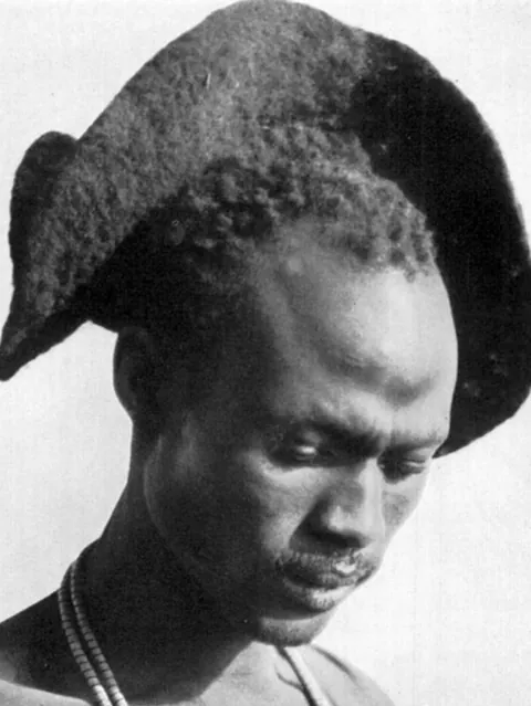 Men's hairstyles in pre-colonial Africa