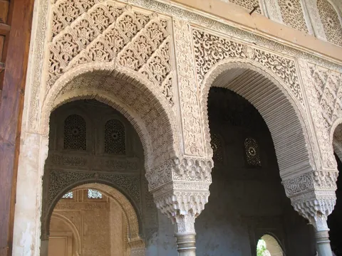 Visiting Alhambra Palace in Grenada, Andalusia, Spain