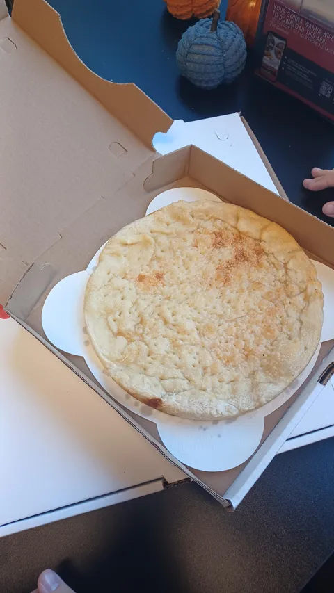 My local pizza place had options for a sauceless and cheeseless pizza. 