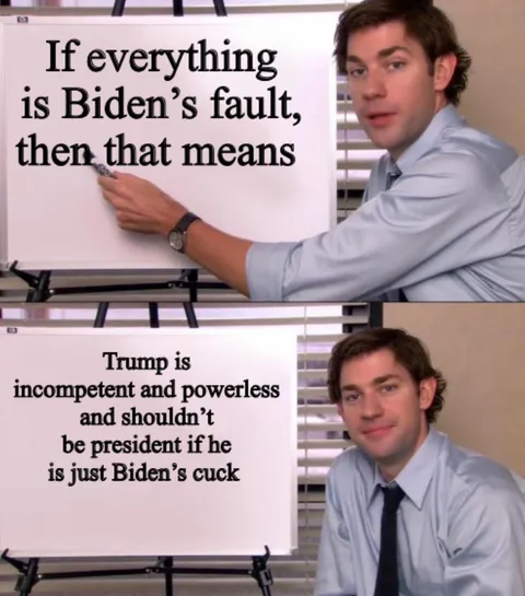 Trump is cucked by Biden