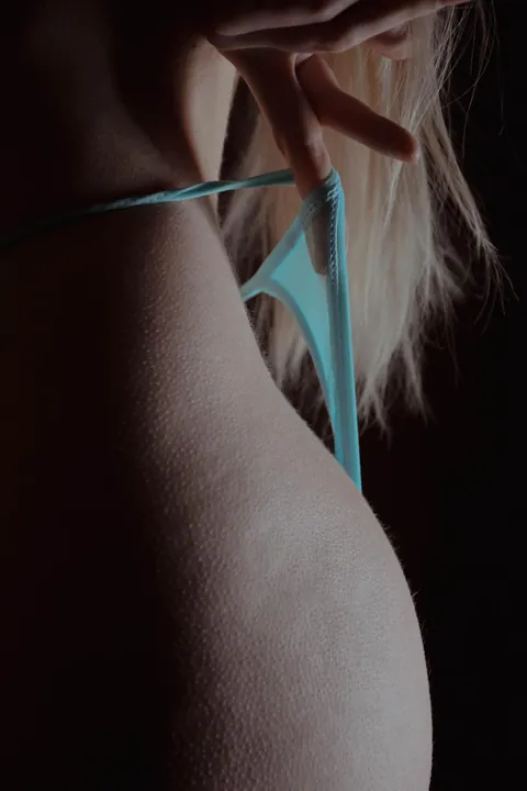 Sheer floral panties 🌸