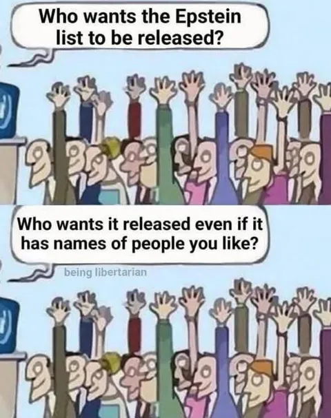 We want the list regardless of party!