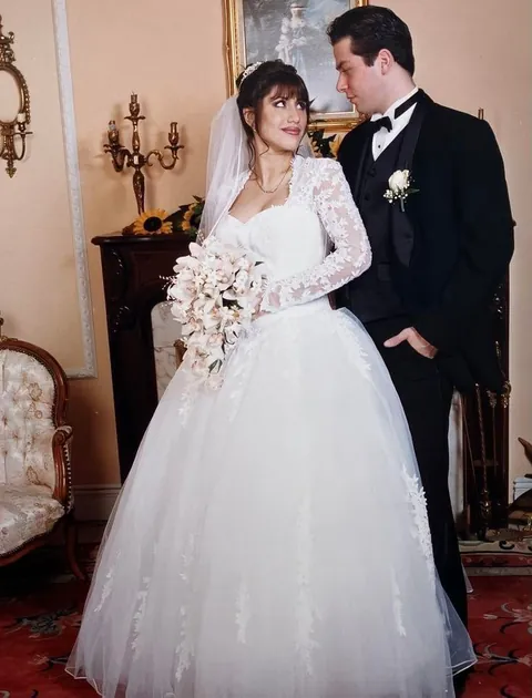 My parents on their wedding day, 1999