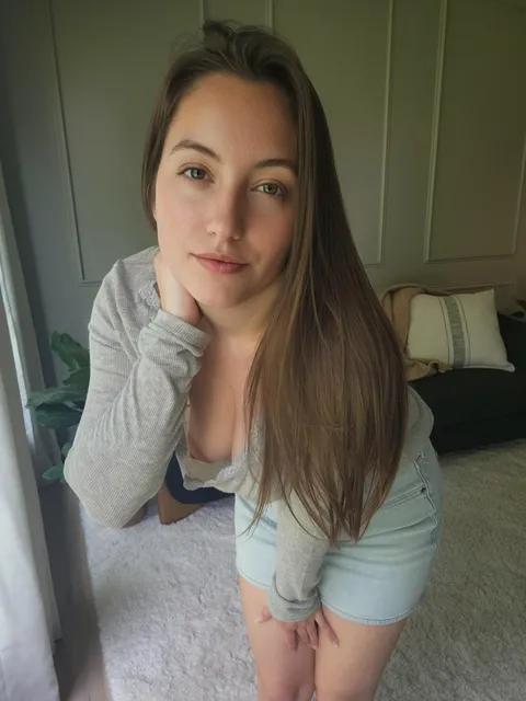 Teasing with a view of my perky titties <3