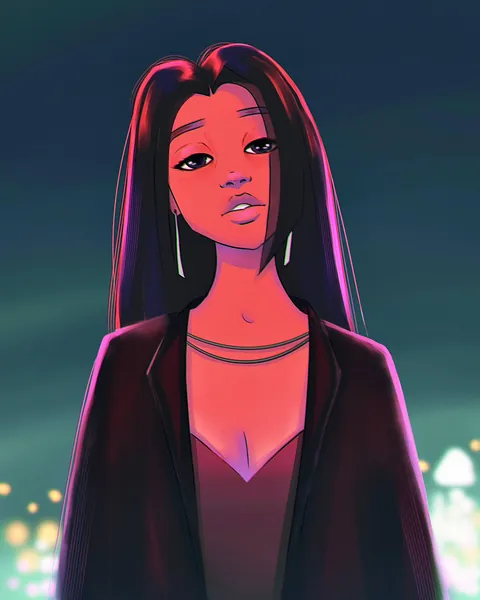 Portrait, fedanya8, digital, 2025