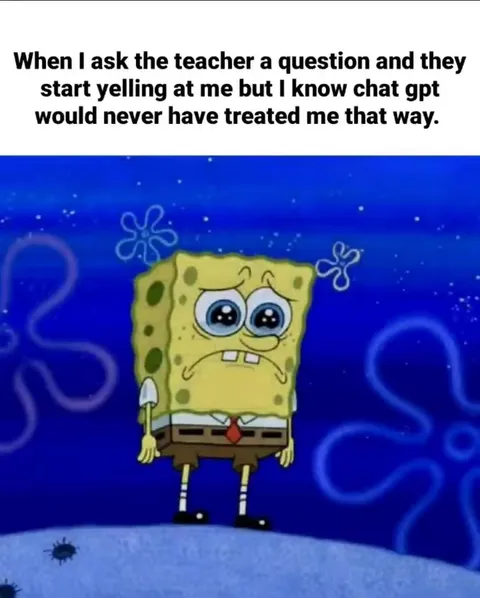 I wanna hug chatgpt🥺