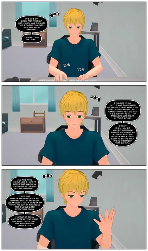 Hypnosis is the Real Deal? - Chapter 04 [Comic][OC][by RollB]