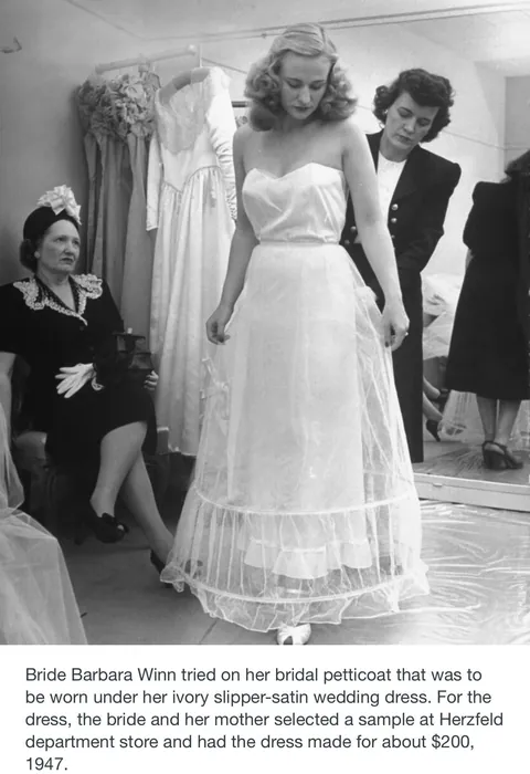 In 1947 Life Magazine Did a 9 part series about the Elaborate wedding Preparations of a well -to -do Kansas City young woman her soon to be husband.These are some of the photos.