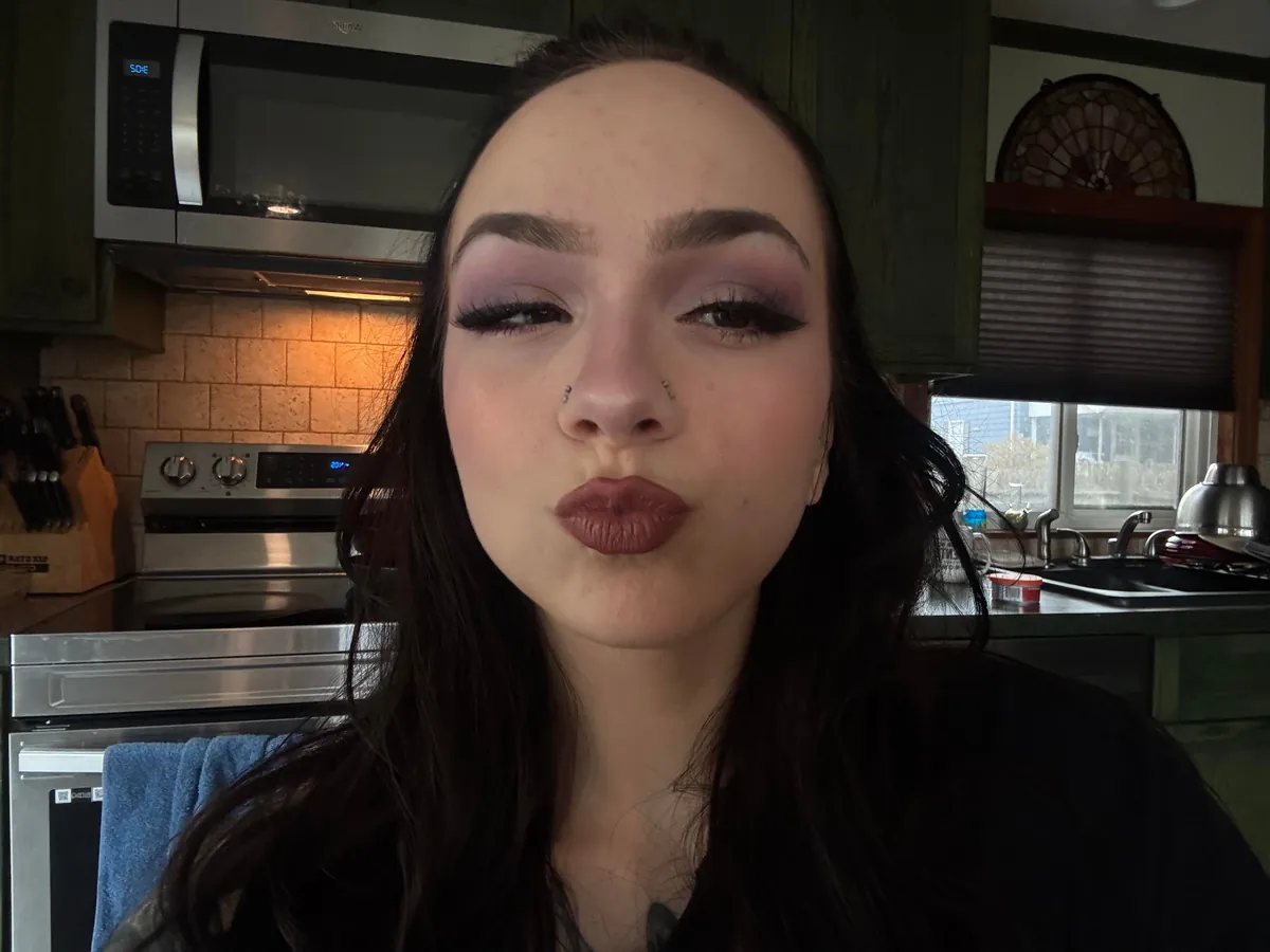 purple eyeshadow for today!!!