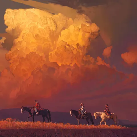 Journey to Blue Waters, Mark Maggiori, Oil on canvas, 2024