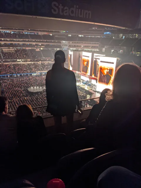 Stood during the entire concert, even when absolutely nobody else was standing. Picked a fight with someone (not me) who asked her to sit down
