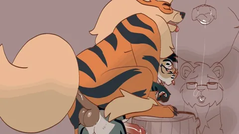 Becoming Arcanine's Breeding Mount (woolfe)