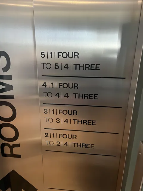 Hotel floor/room numbers in Iceland