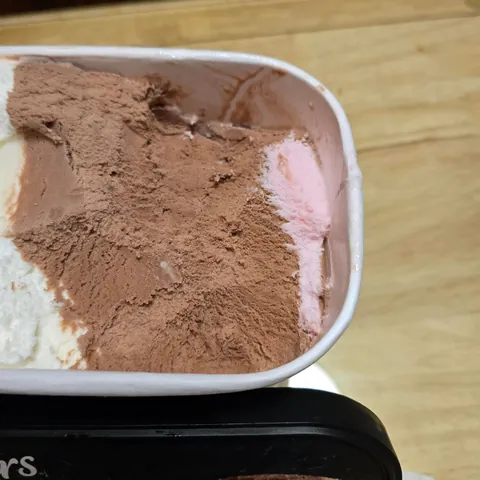 The abysmal amount of strawberry in my Neapolitan ice cream