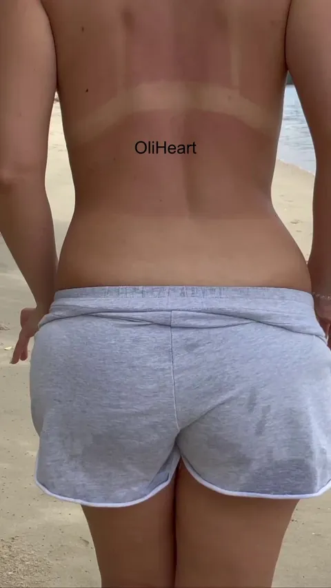 I love getting naked outside