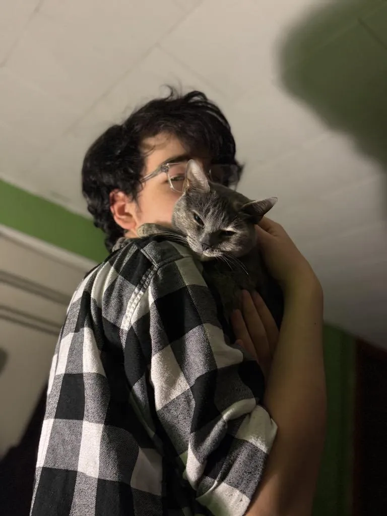 My cat got ran over by some drunk fuck, but being the ever so sane and stupid teen i was i followed his car (dumb i know)