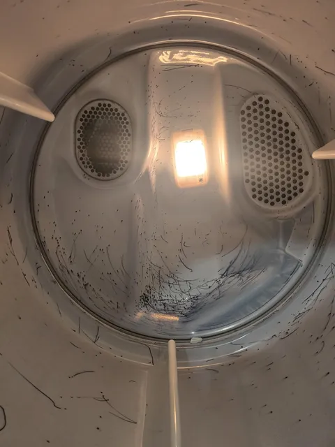 A permanent marker was left in my work jacket. 