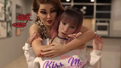 TakeOverTember Day 10: Long Term Possession (Comic: House Guest) - "Diana" isn't quite acting like herself... and once "her" step-daughter arrives home, she seems VERY interested in expanding her family bonds!