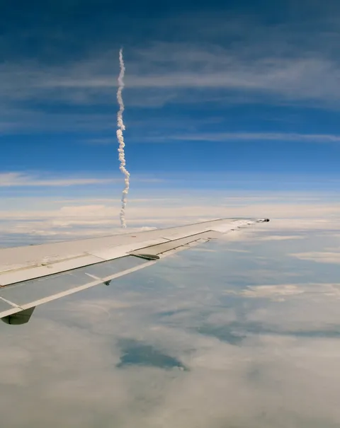 Just shy of 11 years ago, I was on a flight from South Florida to Iowa when the Captain suggested we look out the window to see a bit of history in action: the final Shuttle launch. Photo credit to Lisa, who say next to me and had a nicer camera.