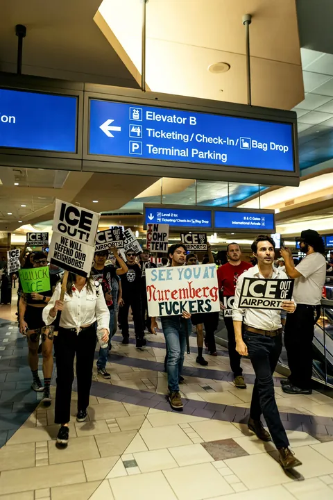 ICE Protests at Phoenix Sky Harbor Int’l Airport