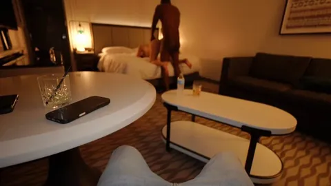 Watching your wife become the sexy little hotwife she is, hearing her moans coming from another mans cock