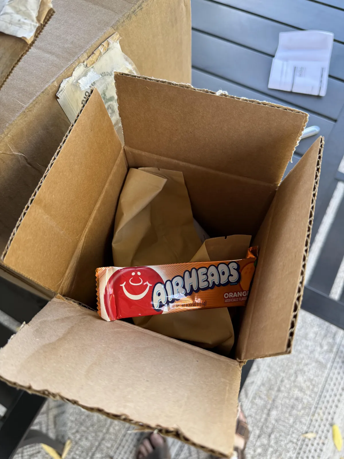 The place I buy grass seed from sends an airhead with every order