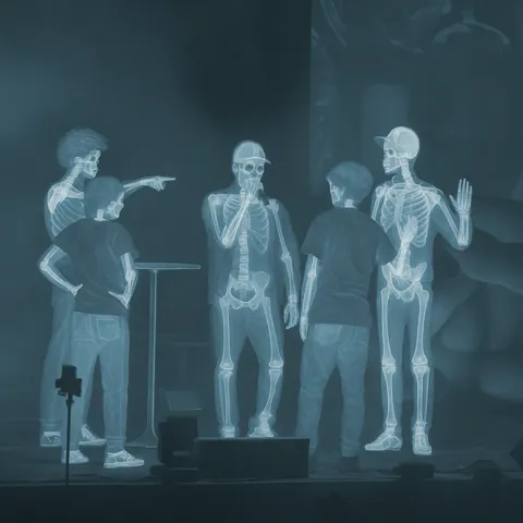 Asked chatgpt to generate an x-ray version of photos