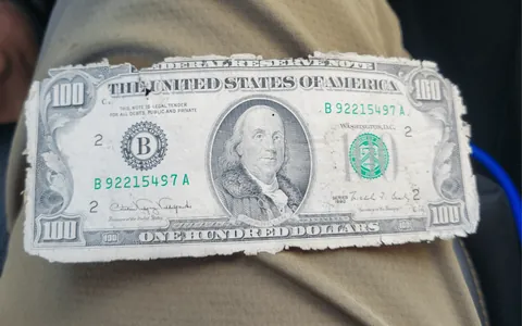 $100 bill I received from Chase ATM