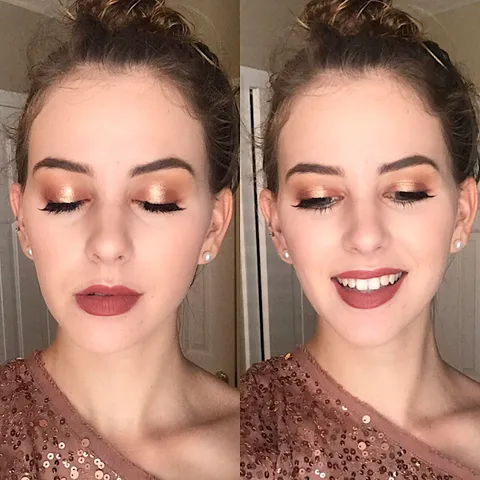 Copper/ Gold Halo Eye