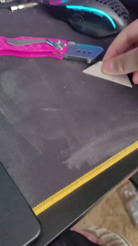 Do you clean your mousepads?